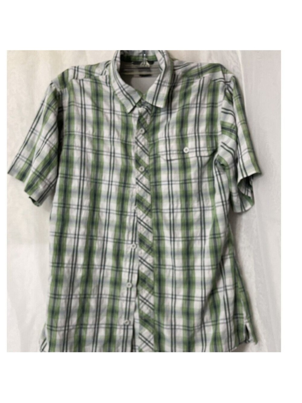 Eddie Bauer Travex Men’s Small Button Up Collared Shirt Outdoors